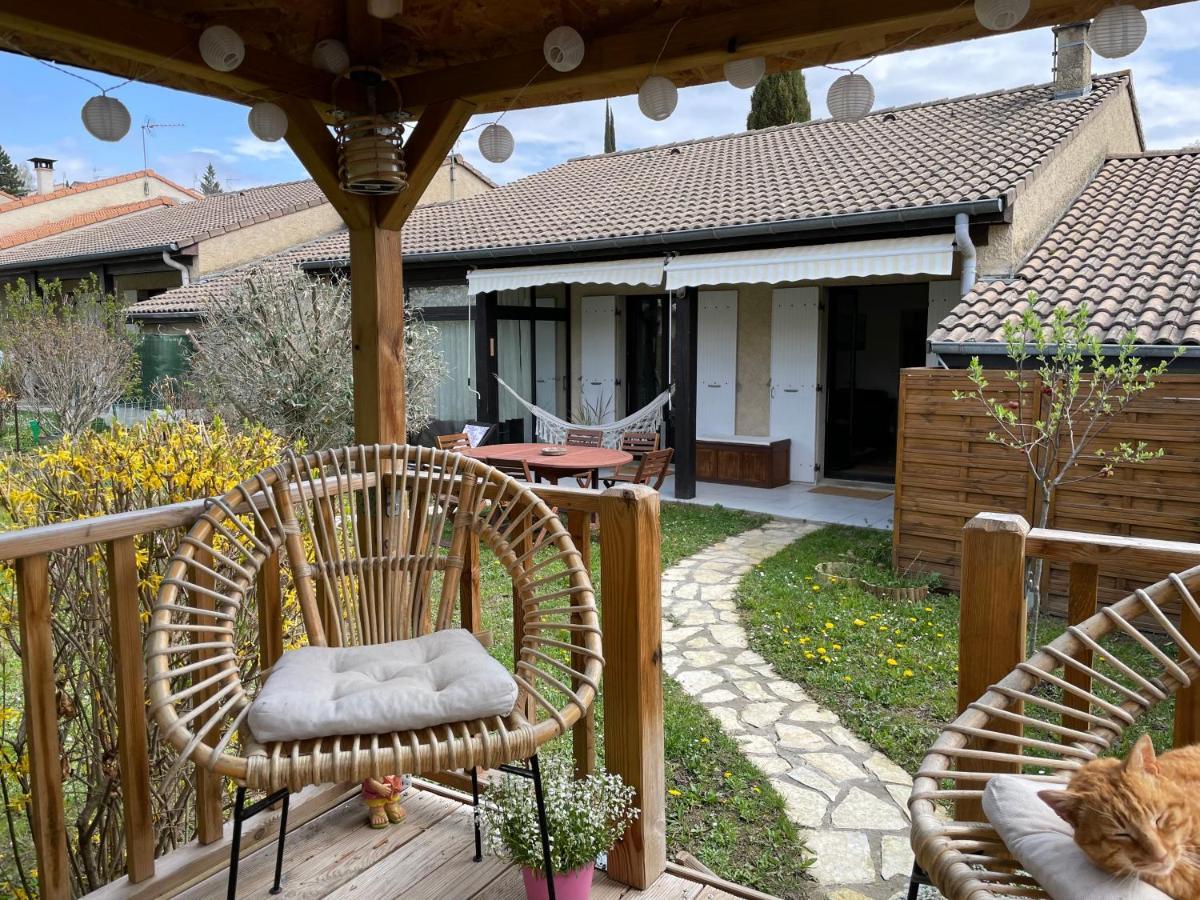 Maison Avec Jardin Crest Esterno foto